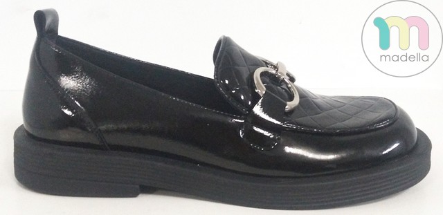 Туфли MADELLA XJR-12648-2A-SP  (10 пар)  (36-41, черный)
