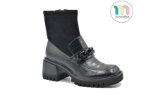 Ботинки MADELLA ZFS-0W152T-Y180-02W-S (10 пар) (36-41, черный)