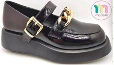 Туфли MADELLA XJR-22651-6A-SP (10 пар) (36-40, черный)