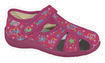 Туфли из текстиля КАПИКА 01006 (12 пар) (22-27, розовый)